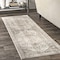Nuloom Harriet Vintage Medallion Fringe Area Rug 2ft 6in x 8ft KHMC04G-2608 - alternate 1